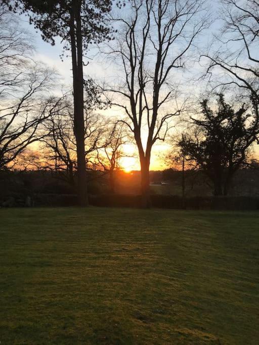 Log Cabin Rural Retreat In Beautiful Countryside Lapworth エクステリア 写真